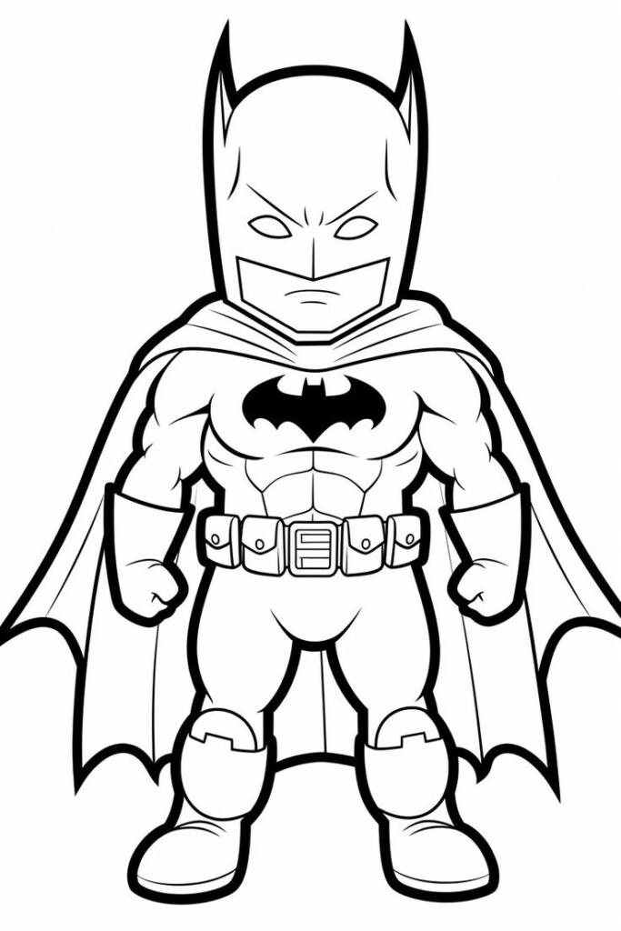 Free Printable Batman Coloring Pages FREE Printable A Z