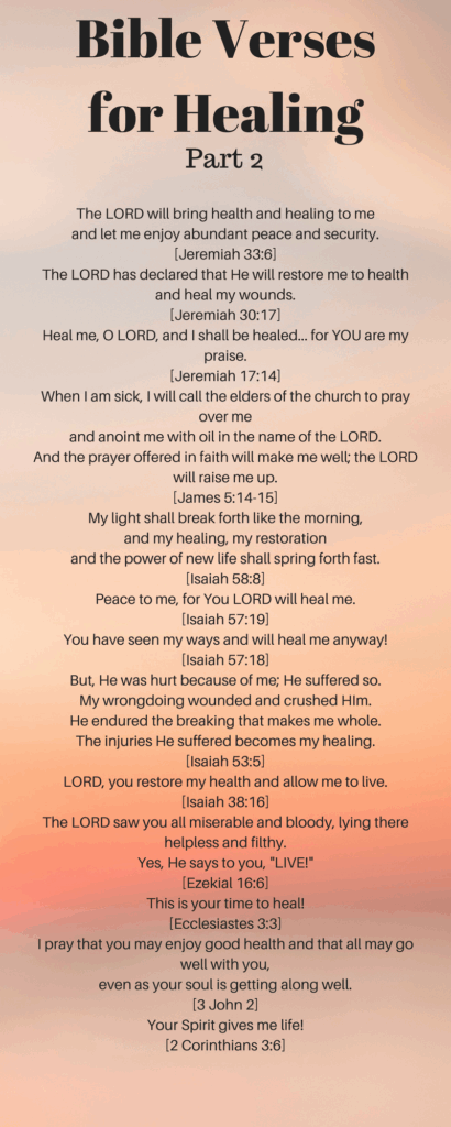 Free Printable Bible Scriptures