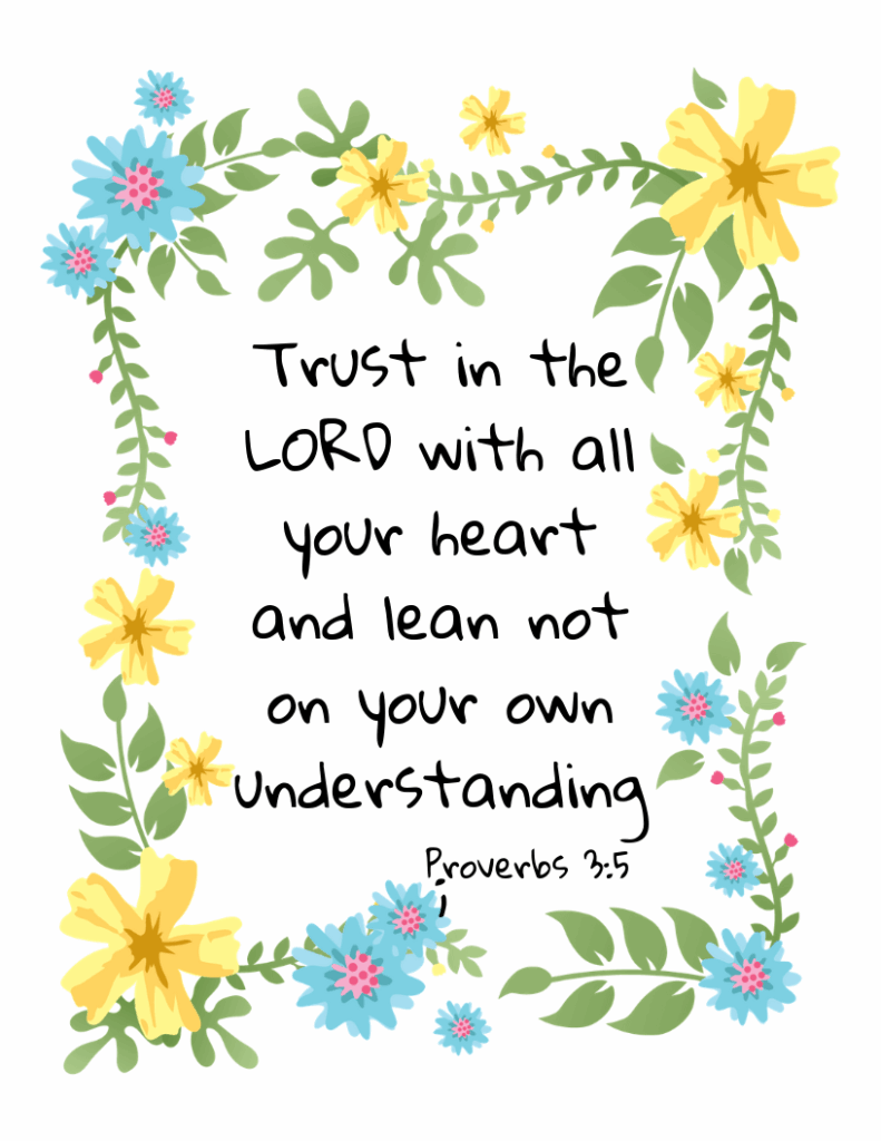 Free Printable Bible Scriptures