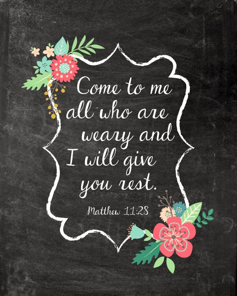 Free Printable Bible Scriptures Printable Templates