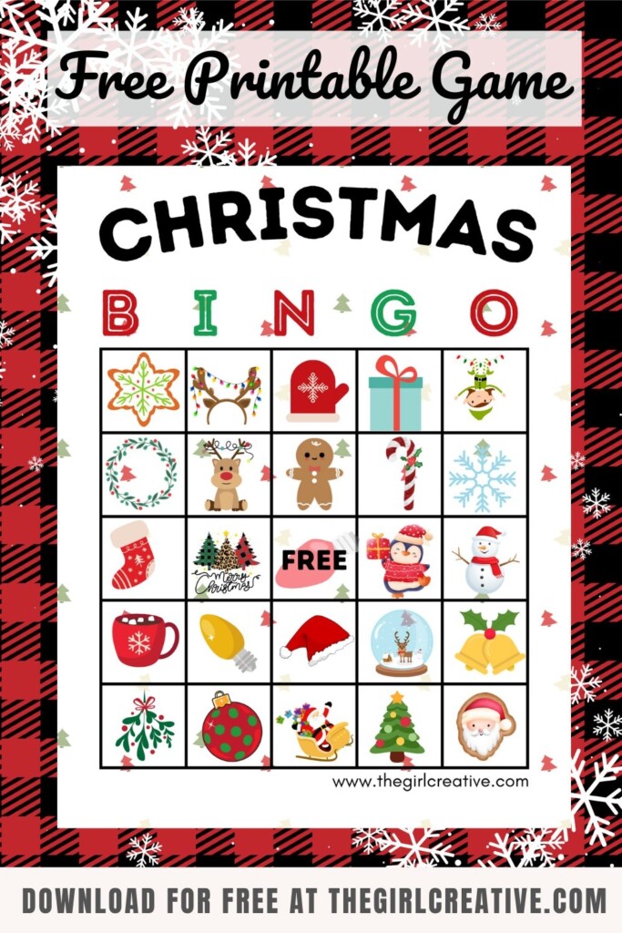 Free Printable Bingo Cards For Christmas Download Free Printable Bingo 