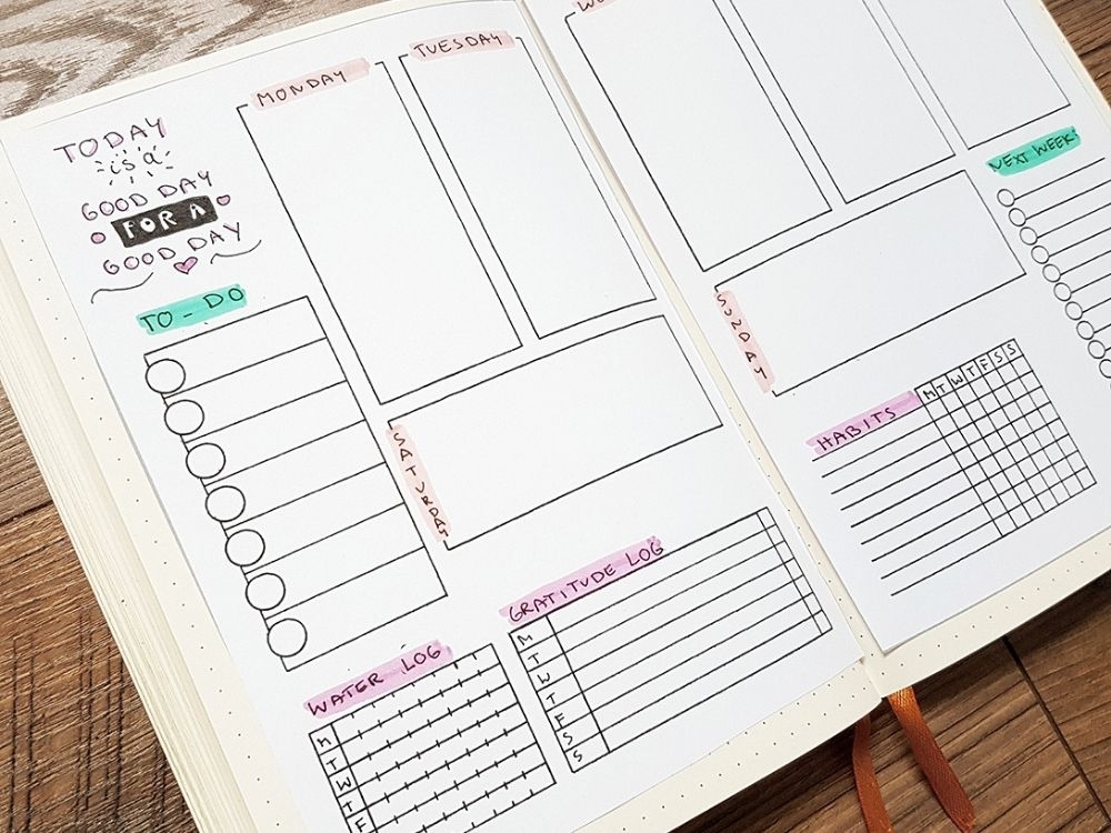 Free Printable Bullet Journal Pages 2023 45 OFF