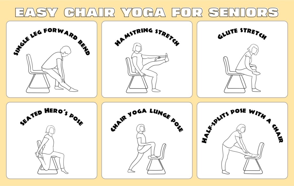 Free Printable Chair Yoga Exercises Printable Word Searches