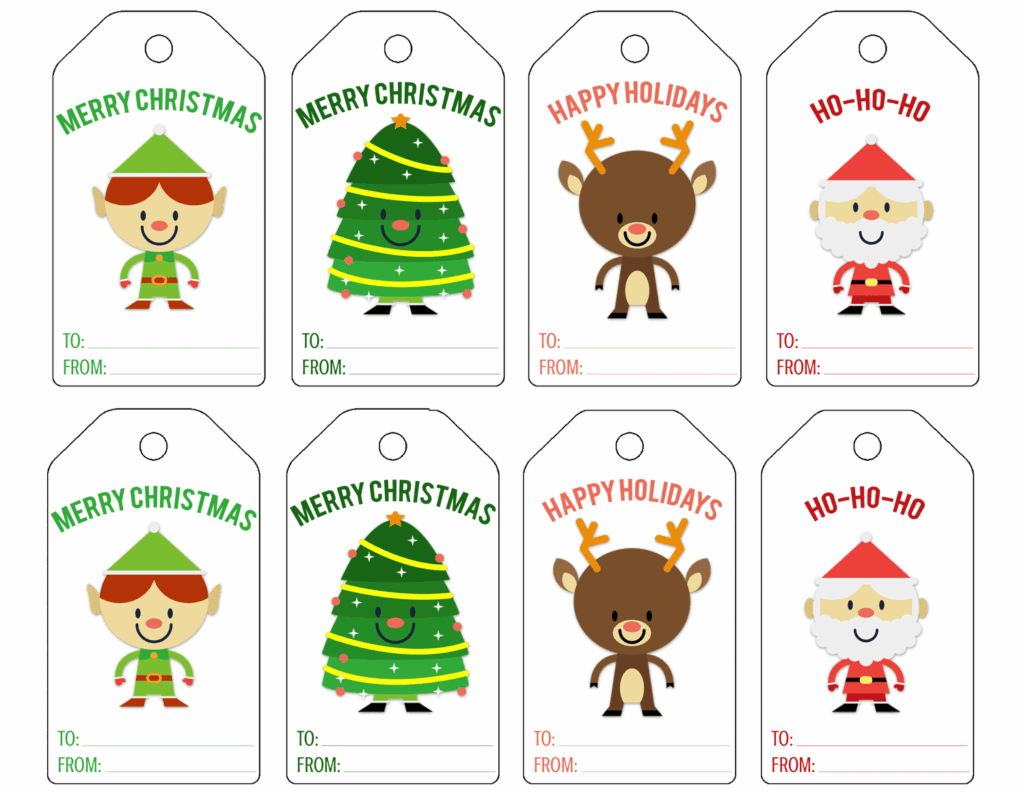 Free Printable Christmas Tags Editable Printable edu pe