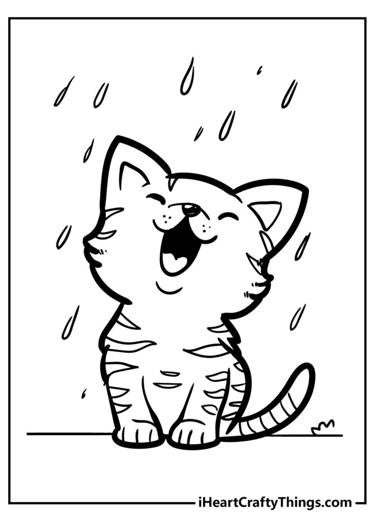 Free Printable Coloring Pages Kittens