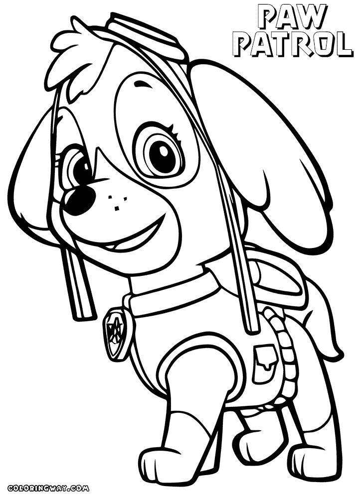 Free Printable Coloring Pages Paw Patrol At GetColorings Free 