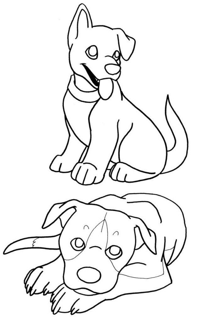 Free Printable Coloring Pages Puppies Printable World Holiday