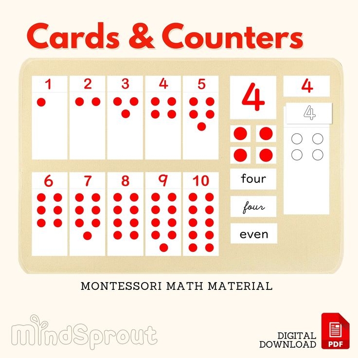 Free Printable Decima Numbers Montessori For Board Game Printable 