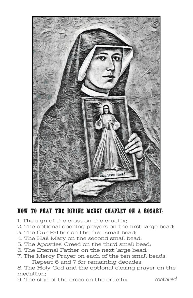 Free Printable Divine Mercy Chaplet Darelogateway