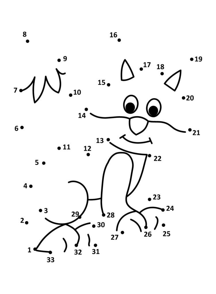 Free Printable Dot To Dot Coloring Page Free Printable Coloring Pages