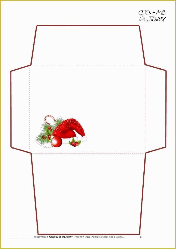 Free Printable Envelope Templates Of Santa Envelopes Free Printable 