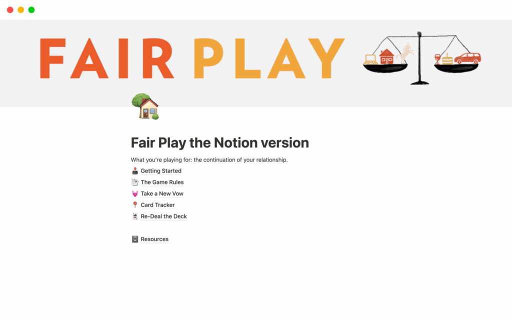 Free Printable Fair Play Deck Printable FREE Printables