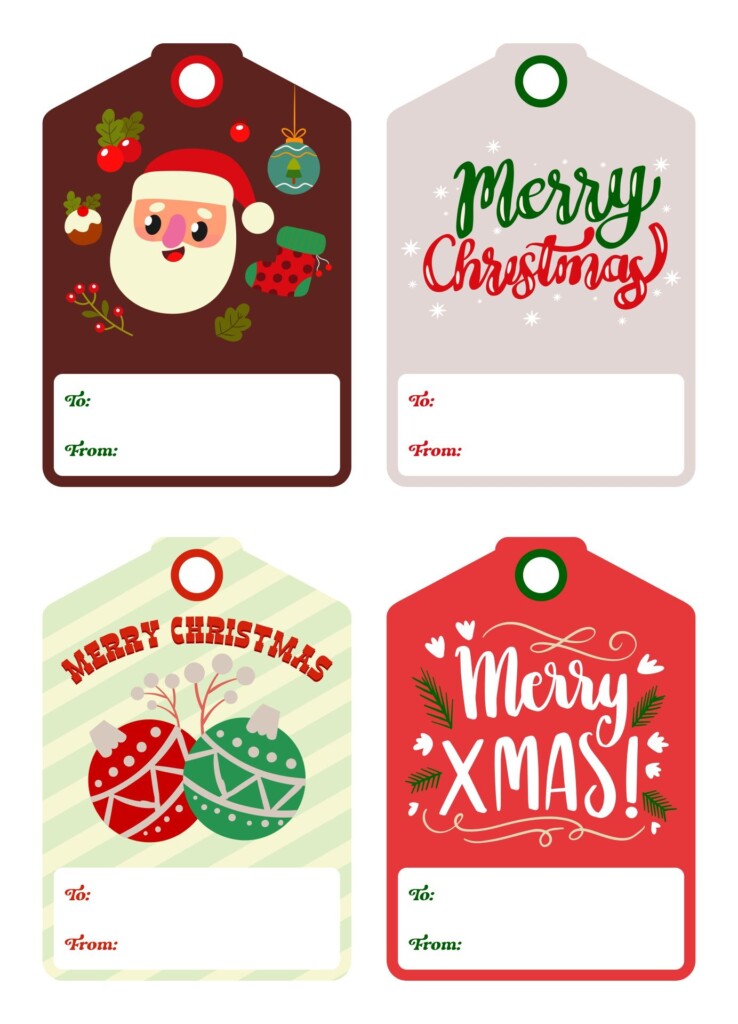 Free Printable Gift Tags Personalized