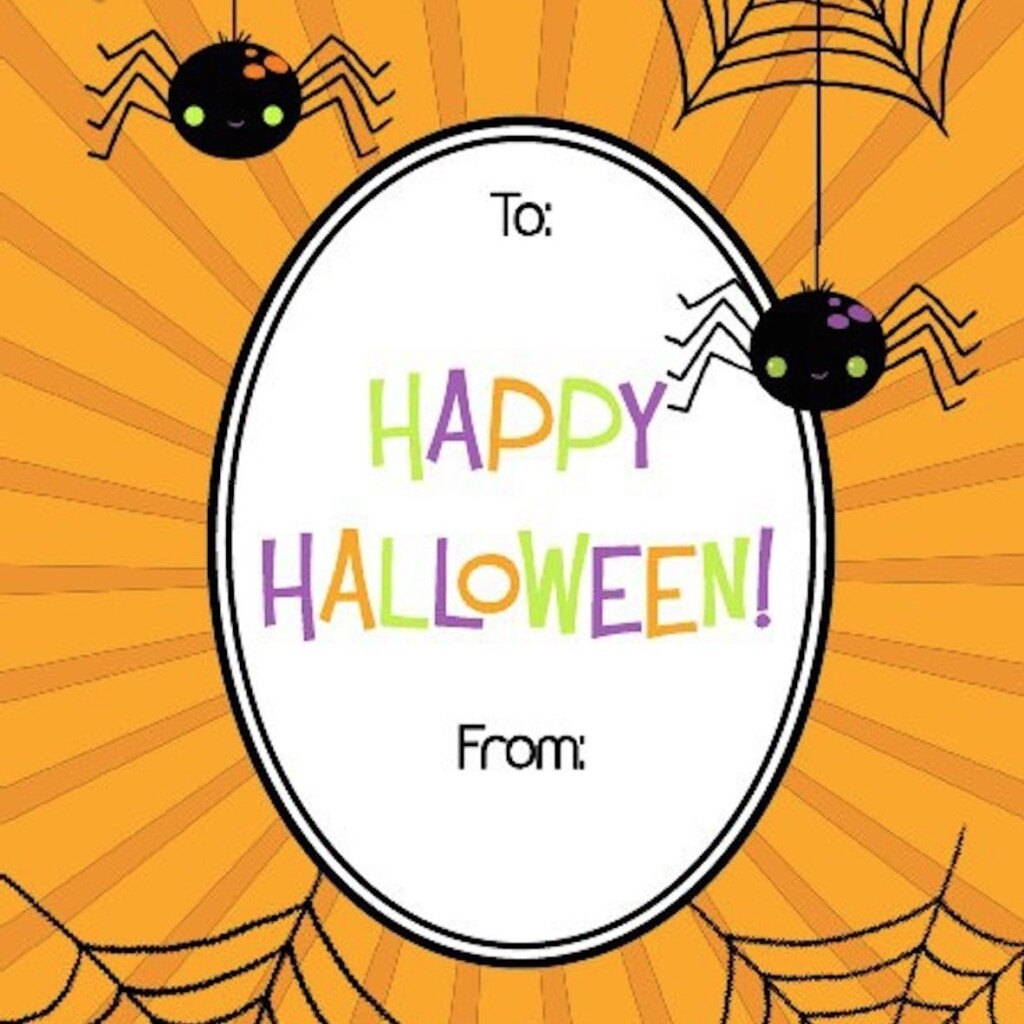 Free Printable Halloween Tags Free Printable