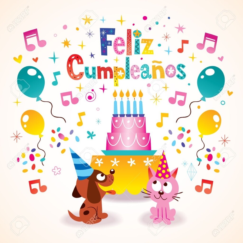 Free Printable Happy Birthday Cards In Spanish Free Printable