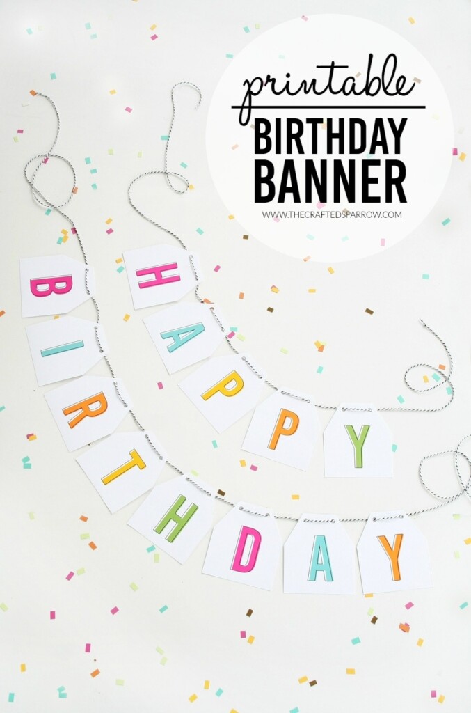 Free Printable Happy Birthday Signs 84 Images In Collection Page 2 