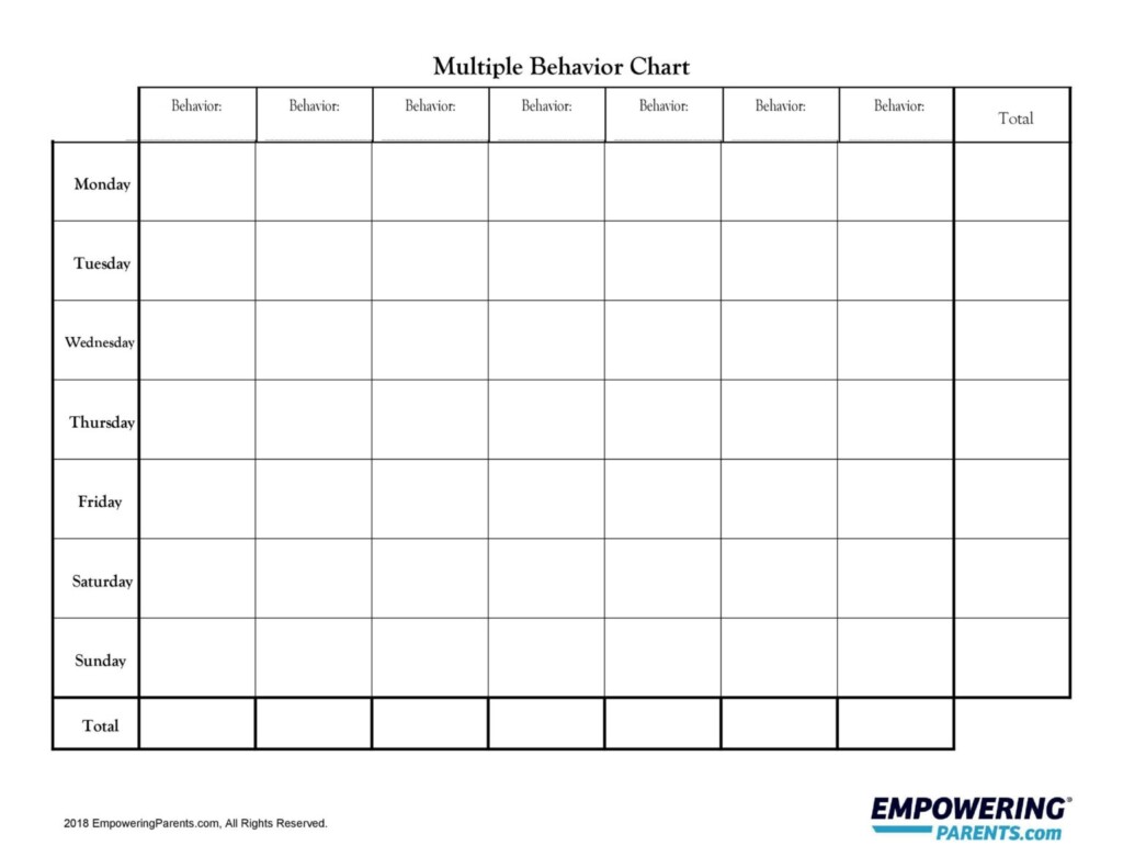 Free Printable Hourly Behavior Charts 39 PrintableBehaviorChart