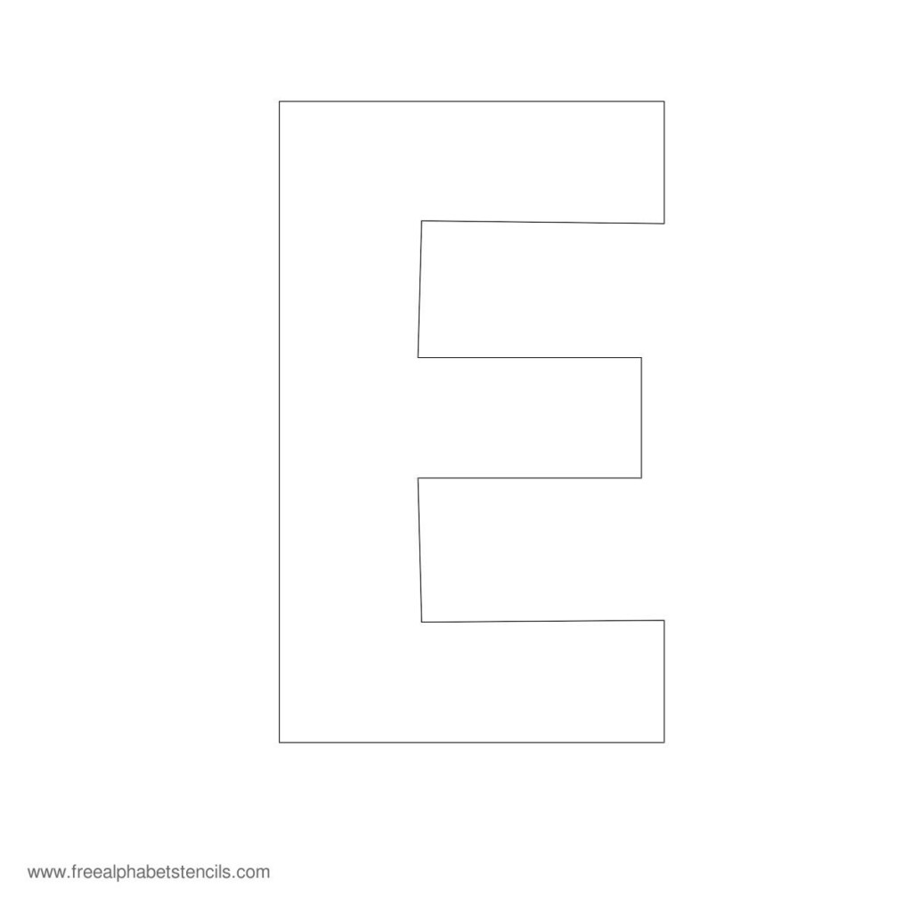 Free Printable Large Uppercase Alphabet Letters Free Printable