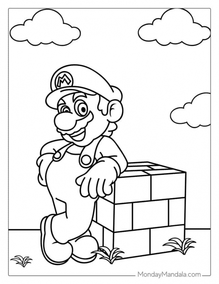 Free Printable Mario Coloring Pages FREE Printable HQ