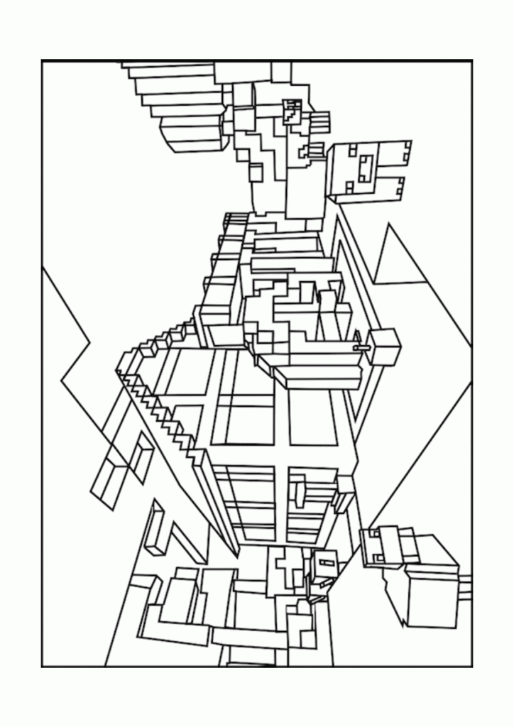 Free Printable Minecraft Coloring Pages Download Free Printable 