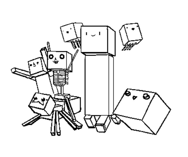 Free Printable Minecraft Coloring Pages Download Free Printable 