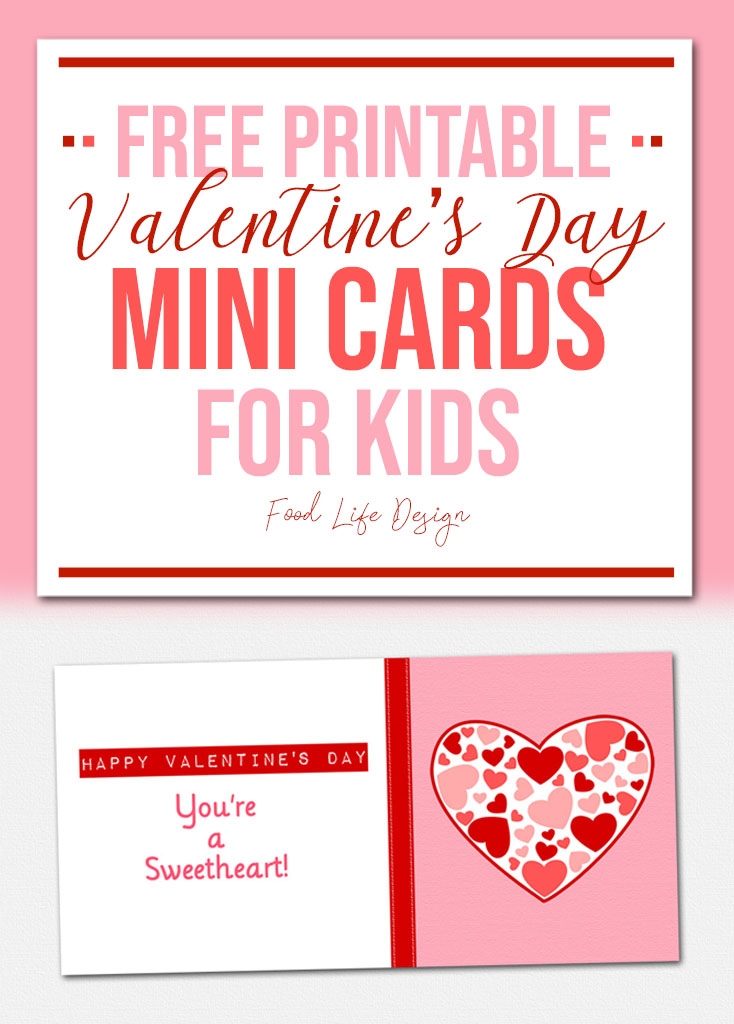 Free Printable Mini Valentine Cards