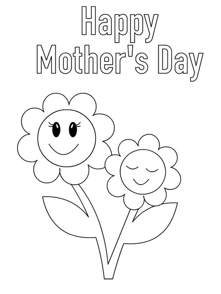 Free Printable Mother 39 s Day Cards Coloring Pages Mother s Day Is Around 