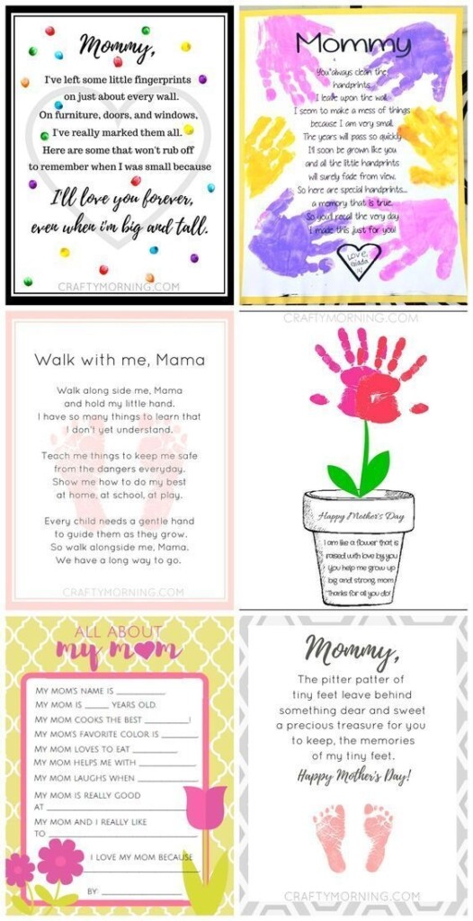 Free Printable Mothers Day Poems Calendar Printables