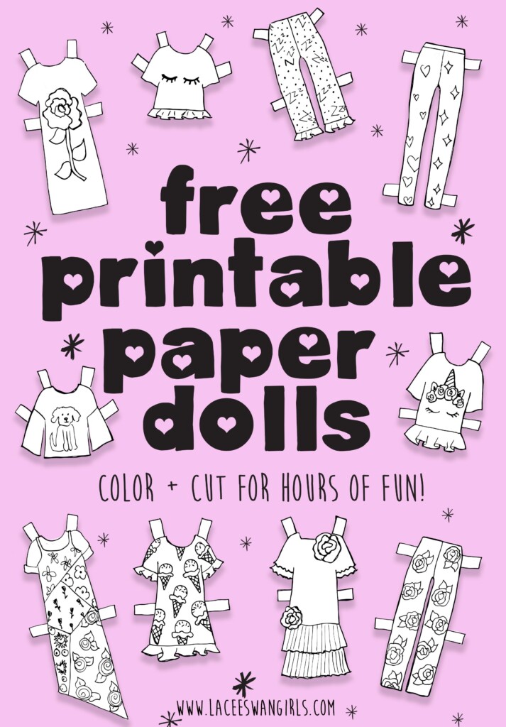 Free Printable Multicultural Paper Dolls Printable Printable Word 