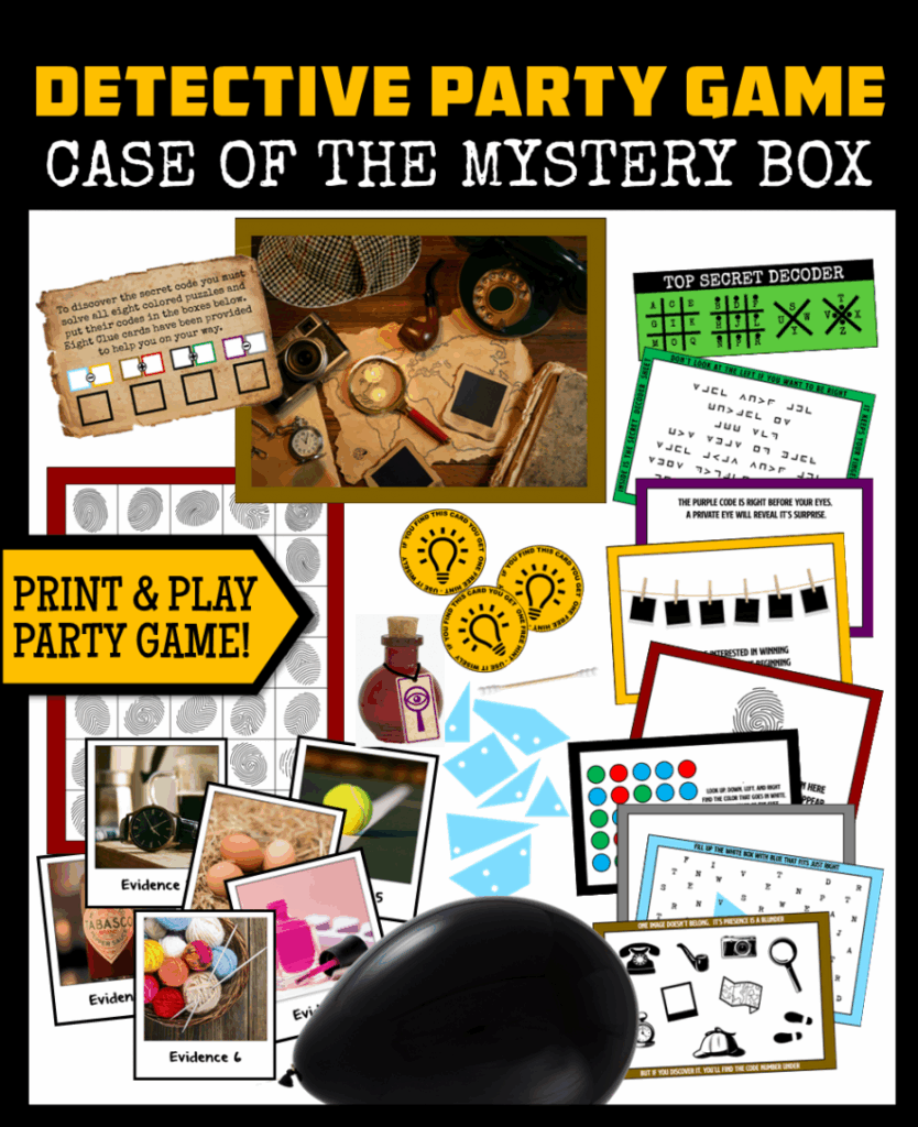 Free Printable Mystery Games FREE Printable HQ