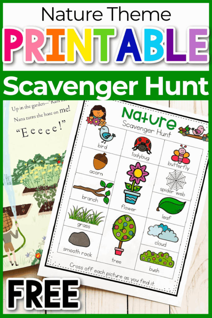 Free Printable Nature Scavenger Hunt For Kids