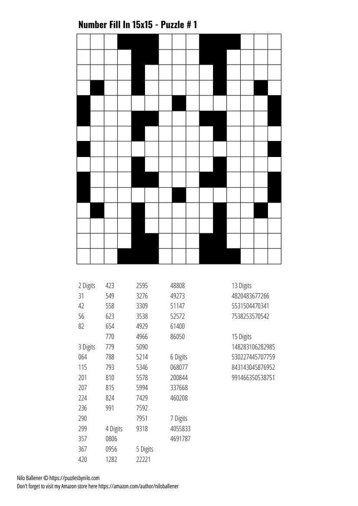 Free Printable Number Fill Ins Crewpikol