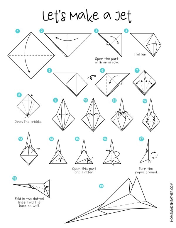 Free Printable Paper Airplane Templates Pdf Printable Online