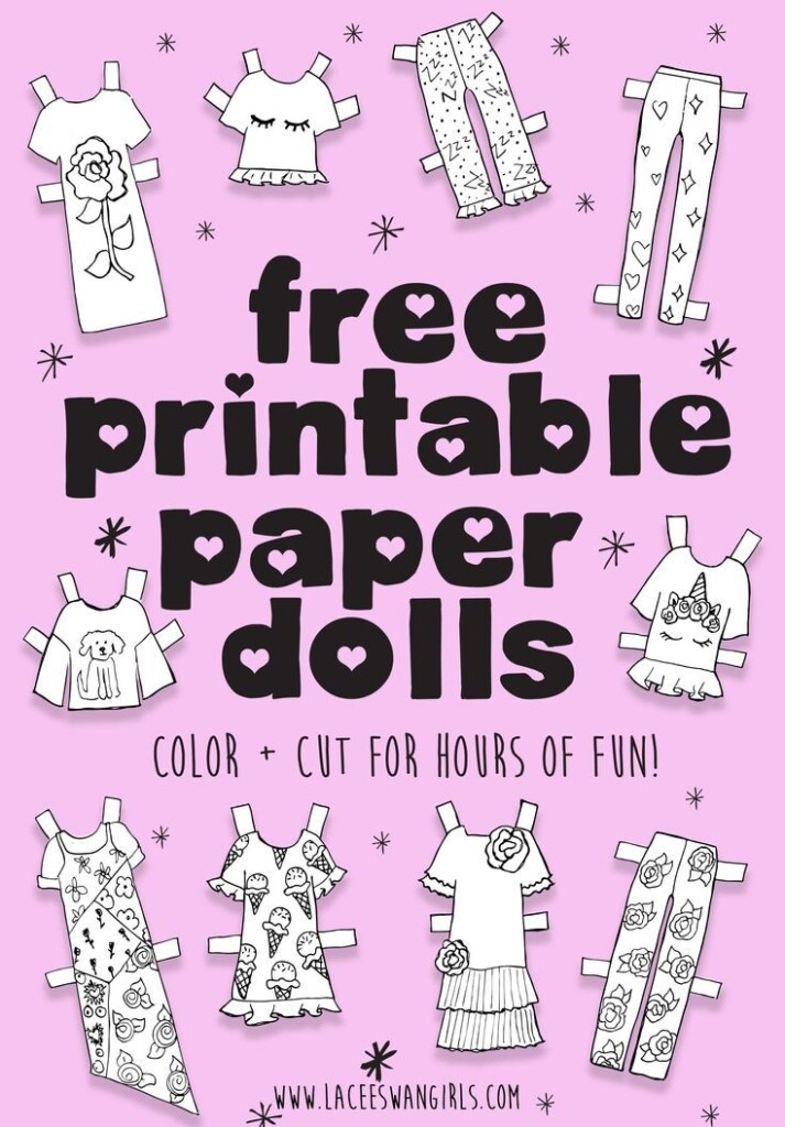 Free Printable Paper Dolls Free Printable Lights Crystal