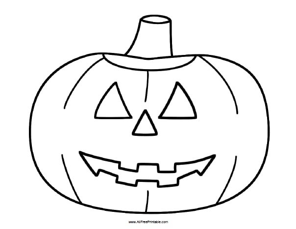 Free Printable Pumpkin Coloring Sheet FREE PRINTABLE TEMPLATES 22072