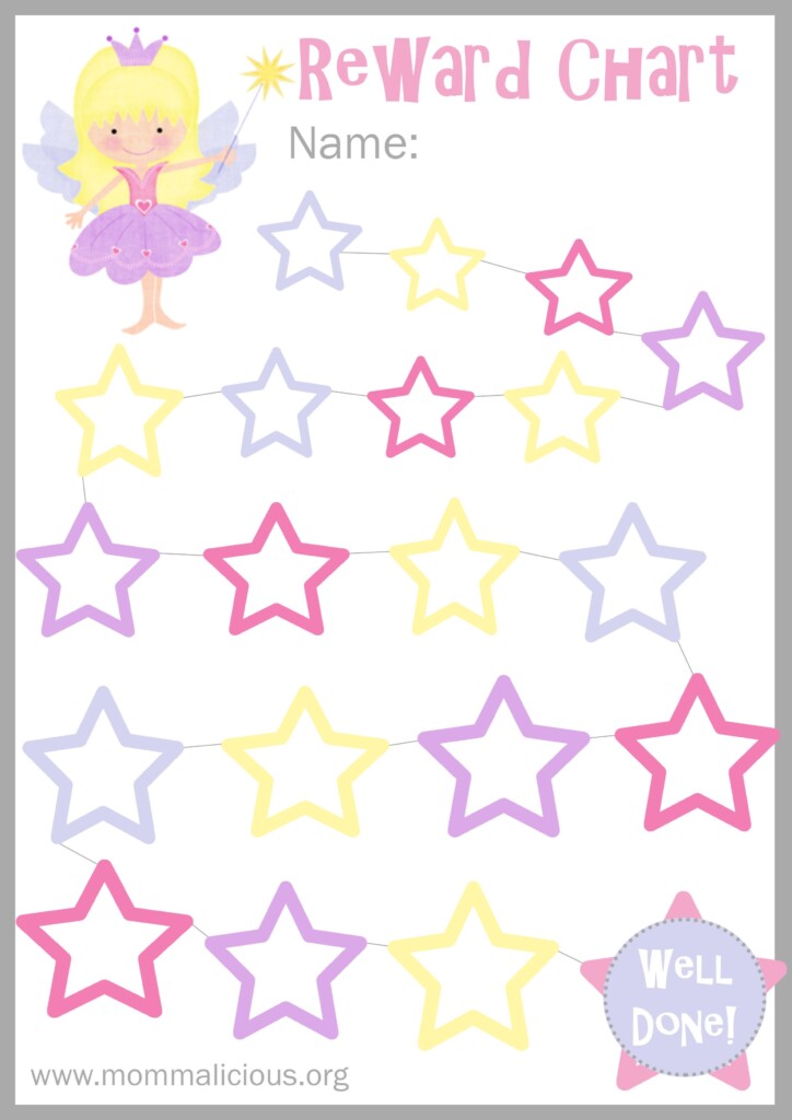Free Printable Reward Chart Room Surf