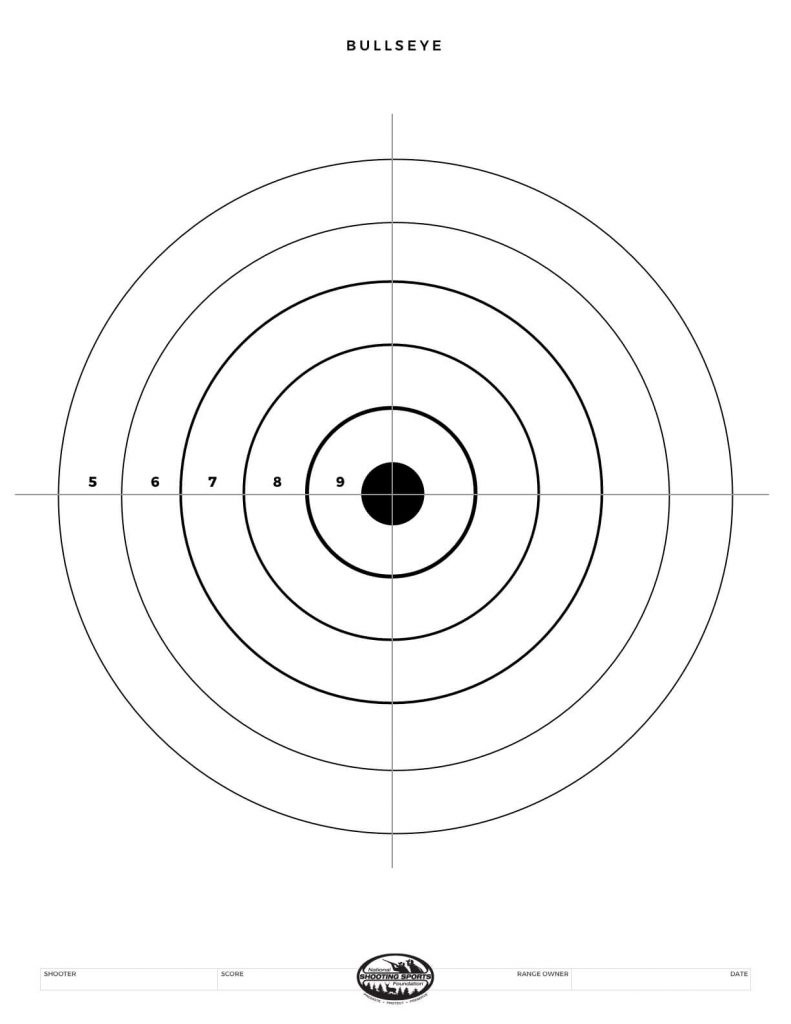 Free Printable Shooting Range Targets