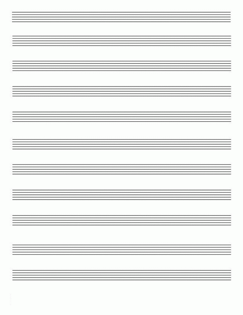 Free Printable Staff Music Paper Get What You Need For Free