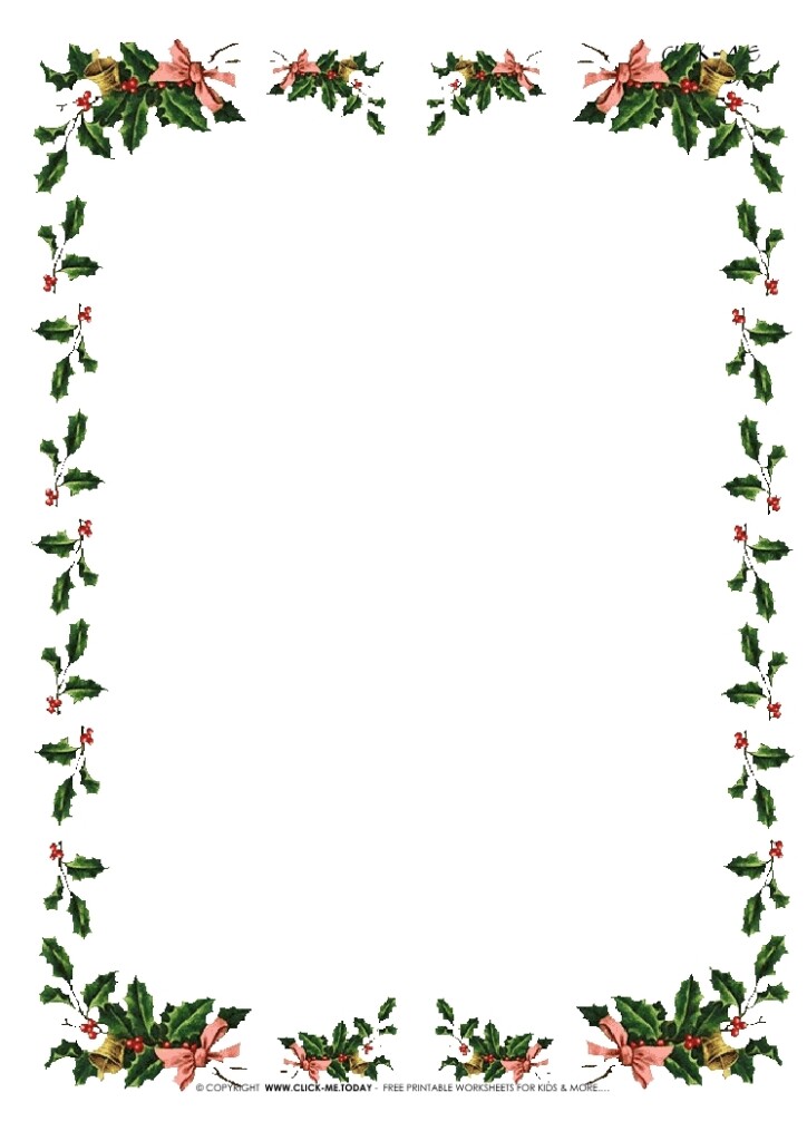Free Printable Stationery Borders Printable Calendar