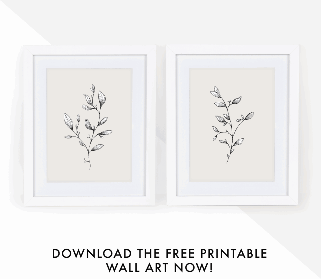 FREE PRINTABLE WALL ART By Sophia Lee