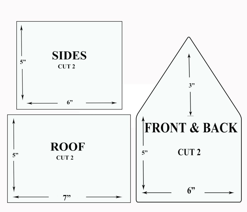 Gingerbread House Template Free Printable Christopher J Chen