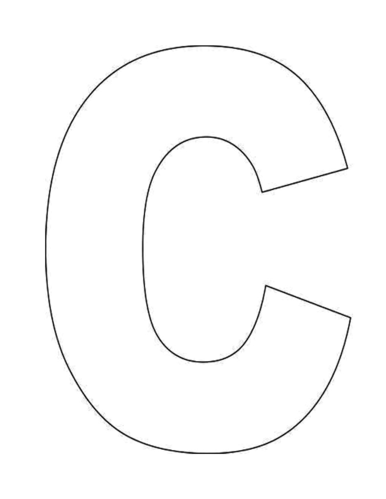 Letter C Coloring Pages Printable Coloring Home