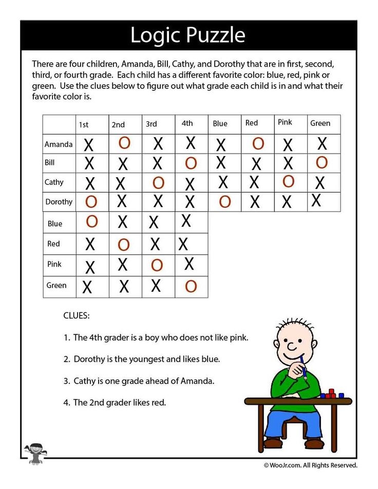 Logic Problems Printable Free Printable Sight Words List