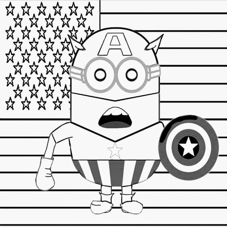 Minions Coloring Pages Free Printable Online Minions Coloring Pages 