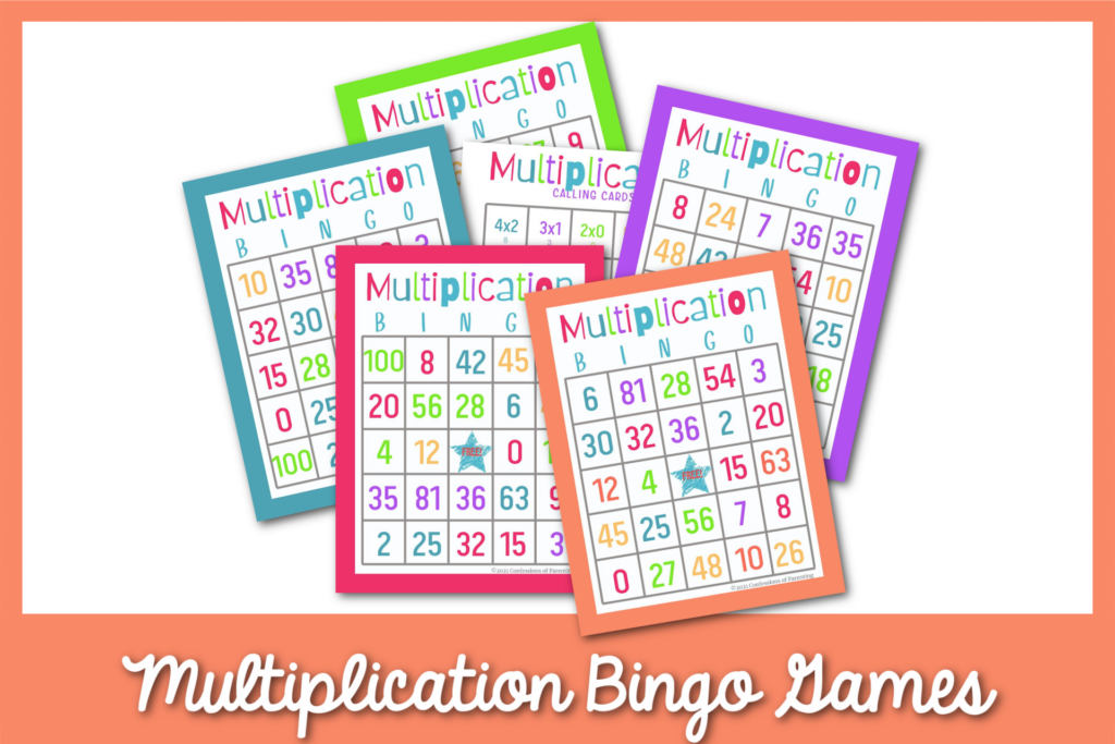 Multiplication Bingo Free Printable Free Printable Templates