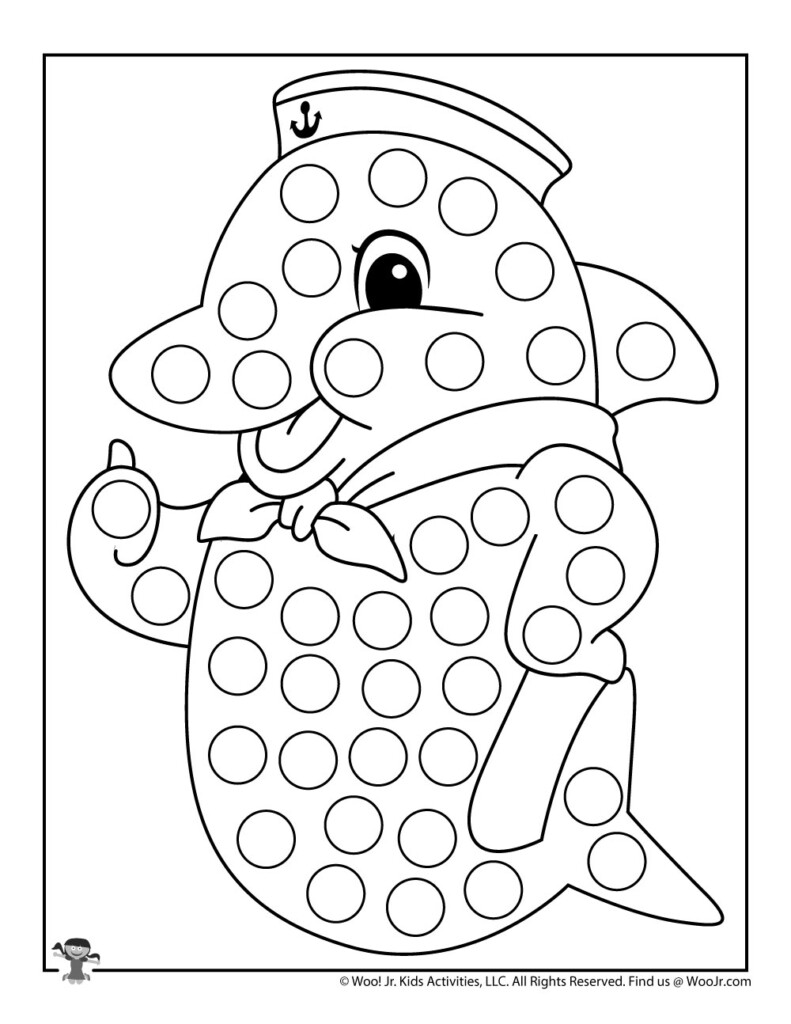 Ocean Do A Dot Printables