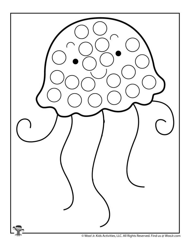 Ocean Dot Coloring Pages Woo Jr Kids Activities Children 39 s Publishing
