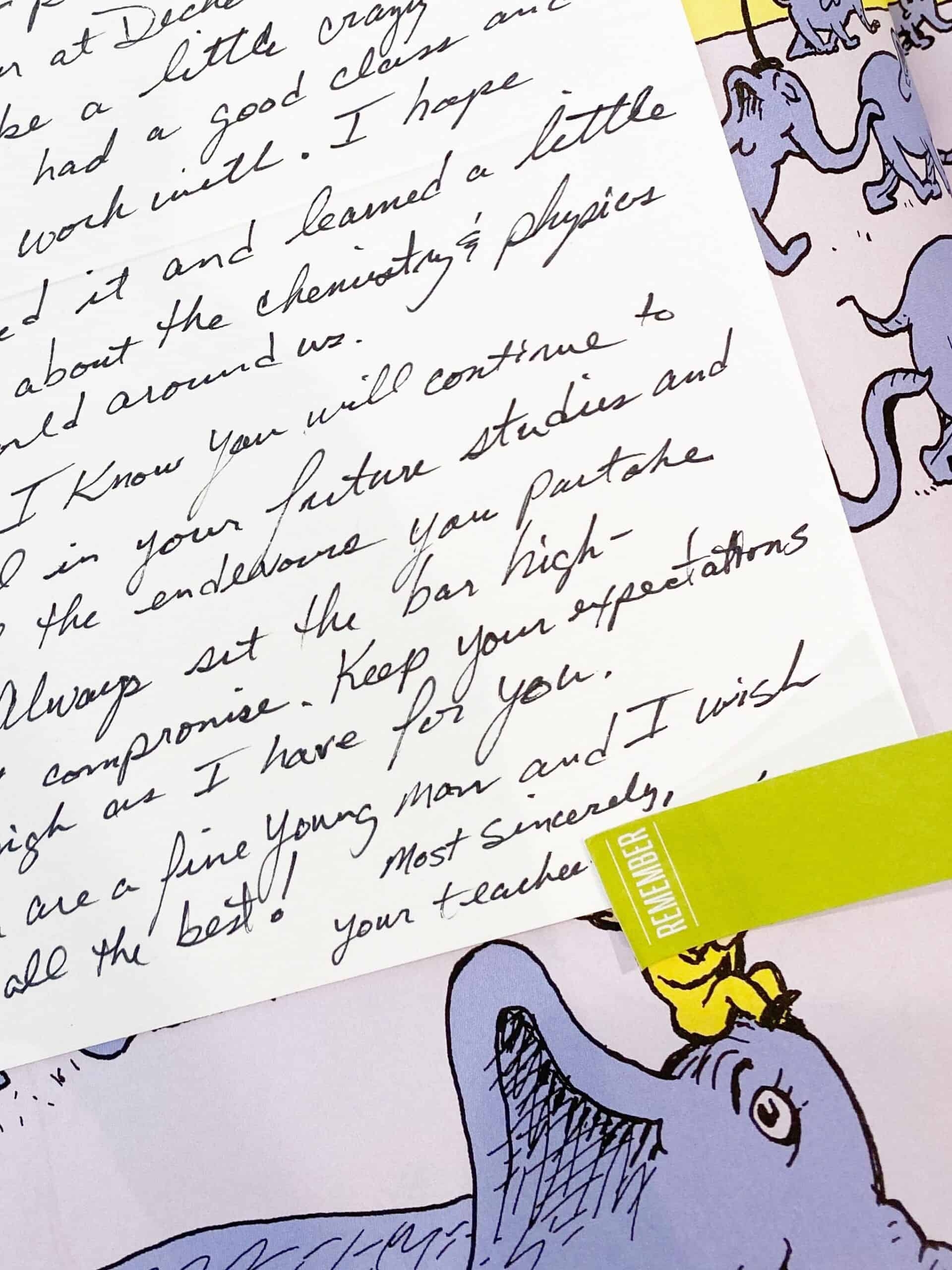Oh The Places You 39 ll Go Teacher Note Printable Free Printable Word