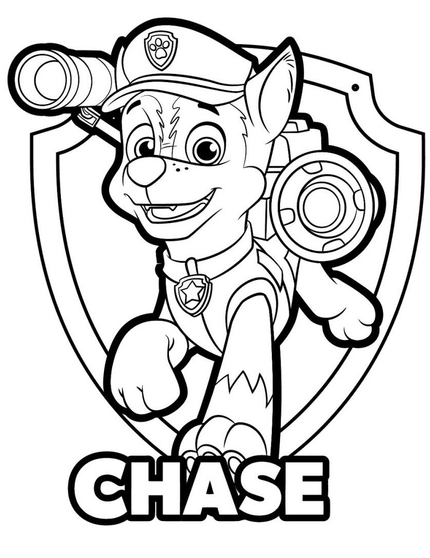 PAW Patrol Coloring Pages Printable