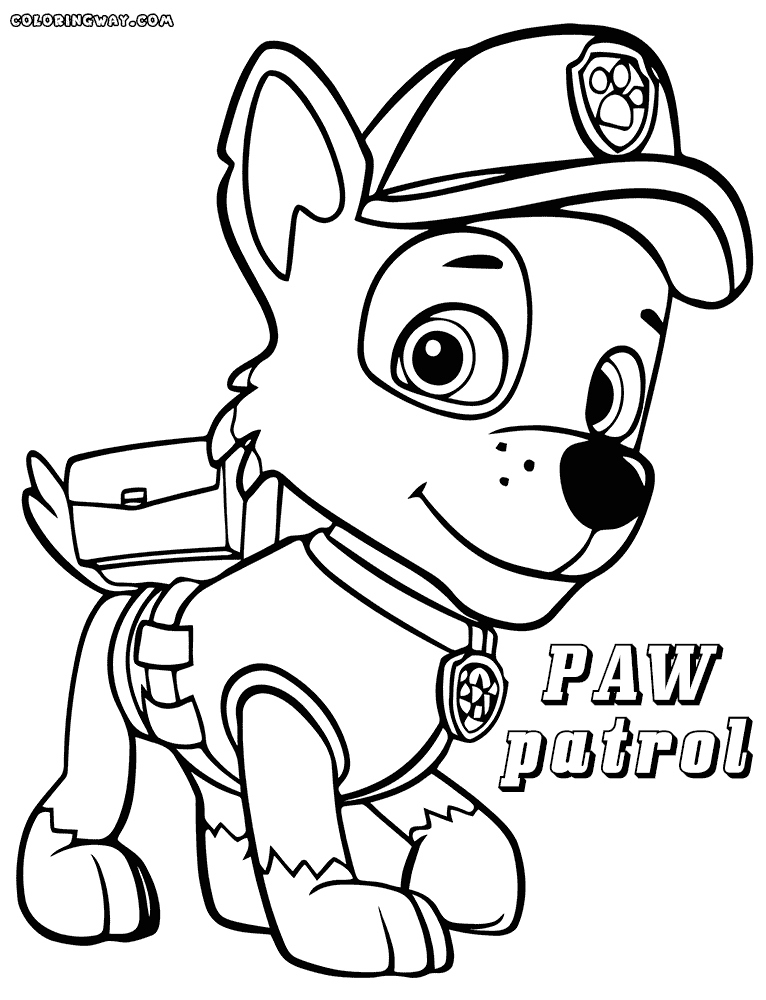 Paw Patrol Free Printable Coloring Pages At GetDrawings Free Download